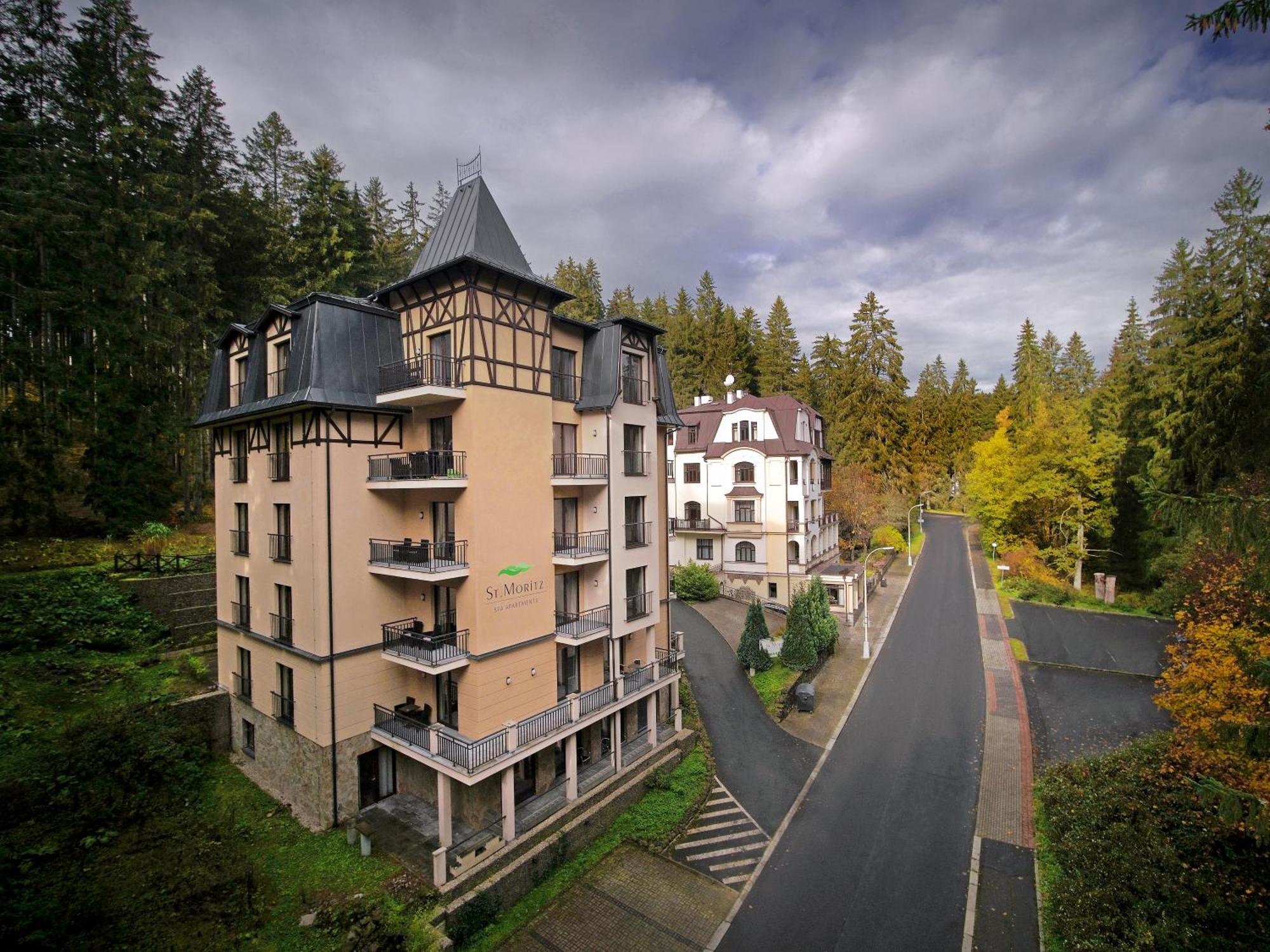 Spa Apartments St. Moritz Марианске-Лазне Экстерьер фото